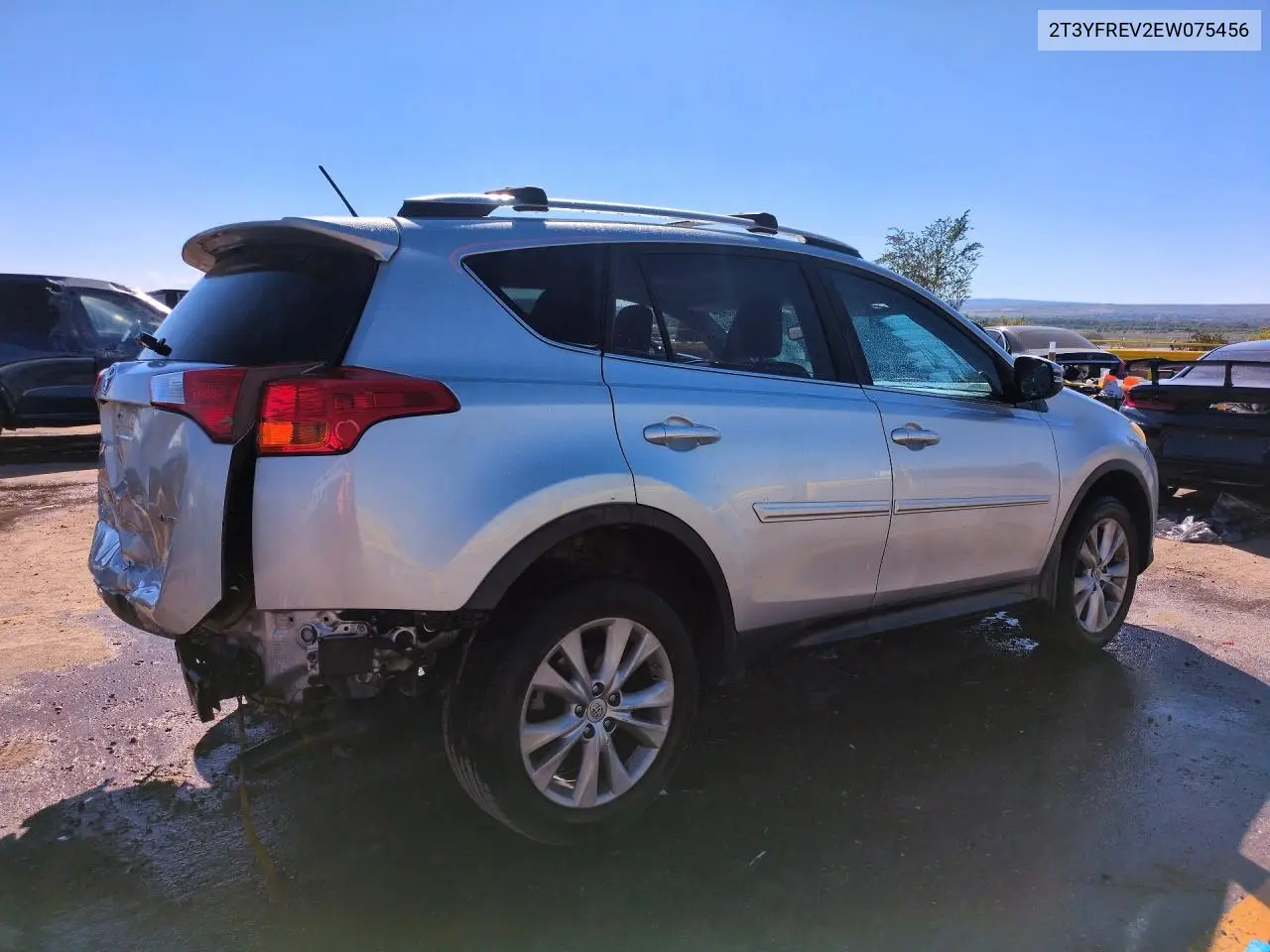2014 TOYOTA RAV 4 VIN 2T3YFREV2EW075456 — фото 3