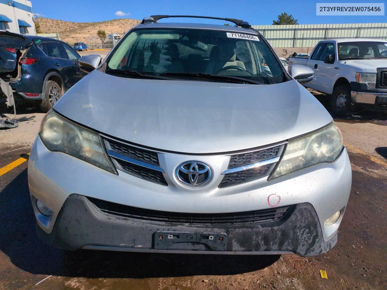 2014 TOYOTA RAV 4 VIN 2T3YFREV2EW075456 — фото 5