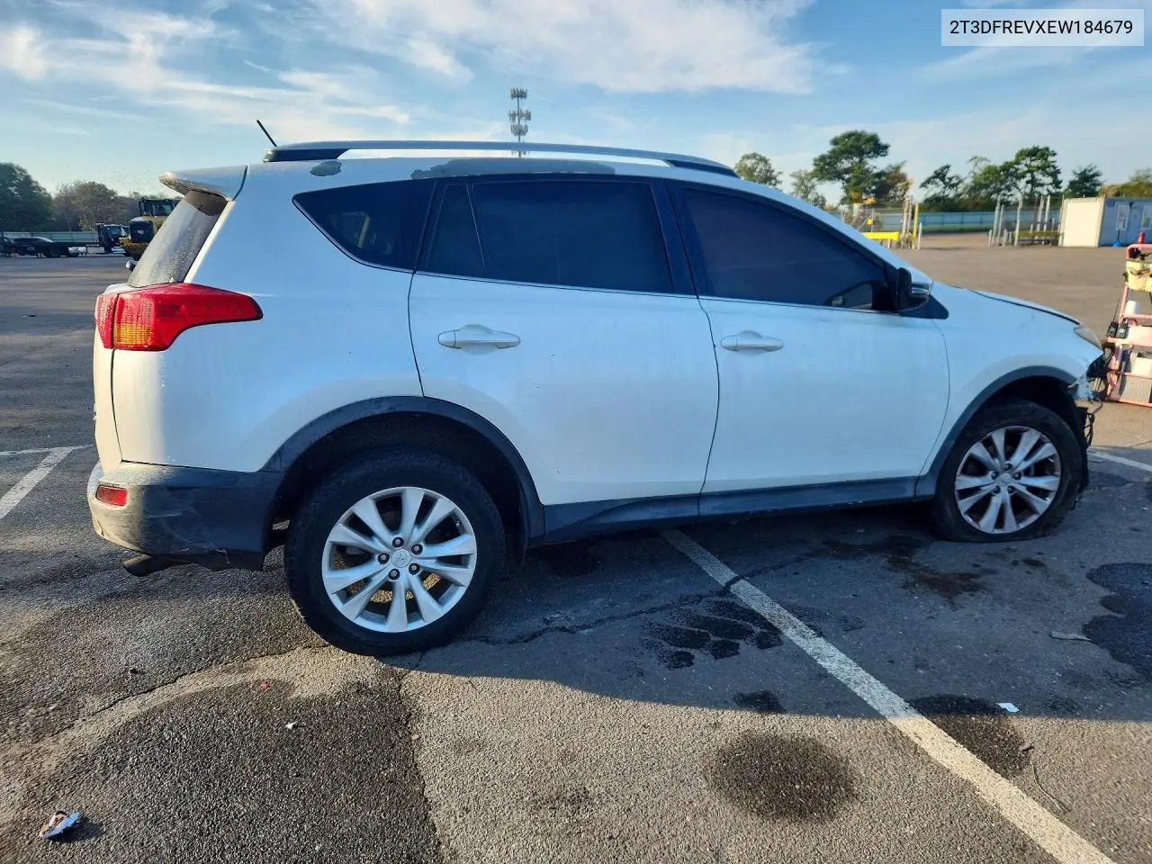2014 TOYOTA RAV 4 VIN 2T3DFREVXEW184679 — фото 3