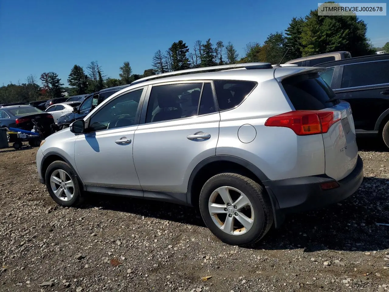 2014 TOYOTA RAV 4 VIN JTMRFREV3EJ002678 — фото 2