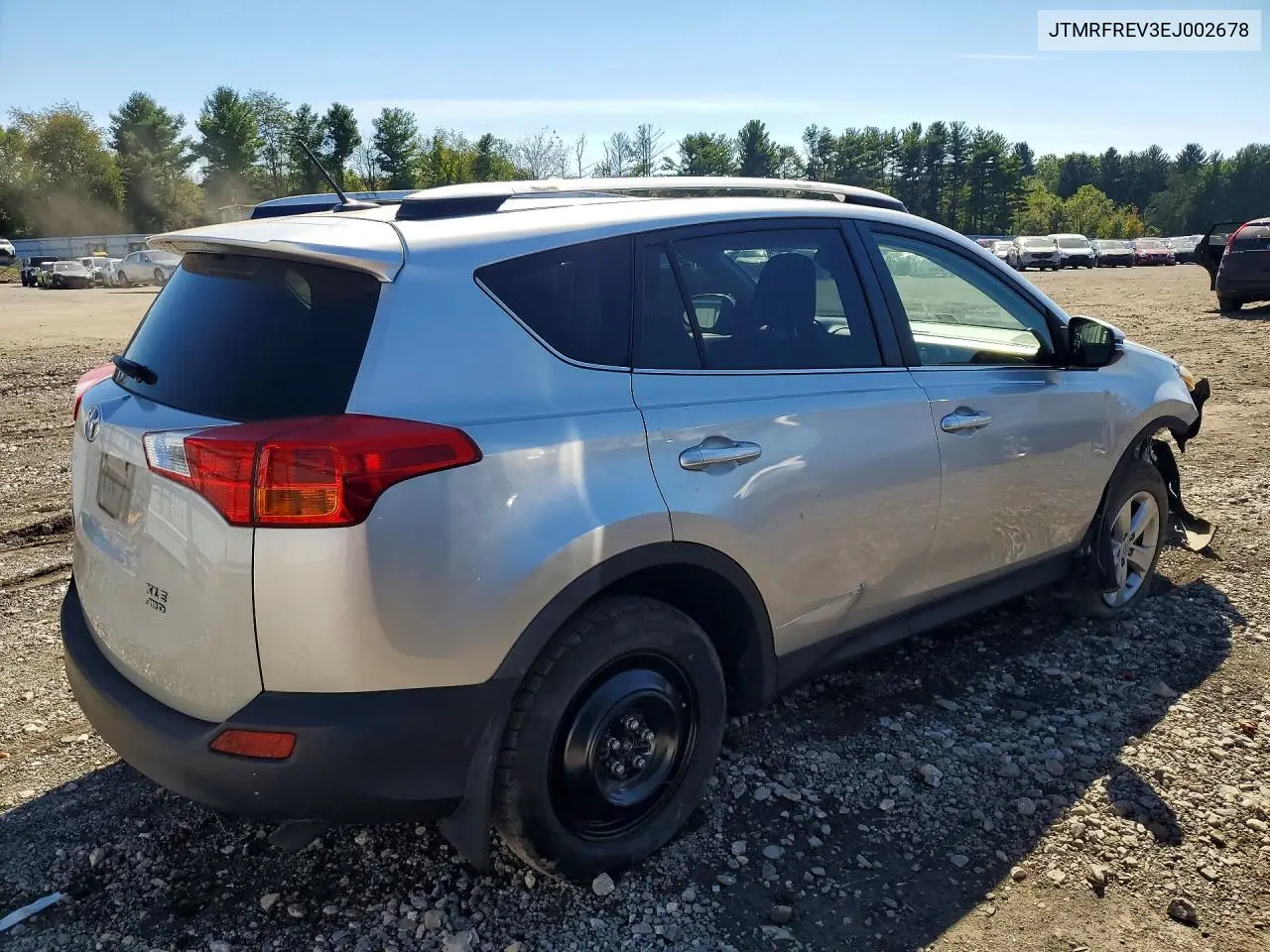 2014 TOYOTA RAV 4 VIN JTMRFREV3EJ002678 — фото 3