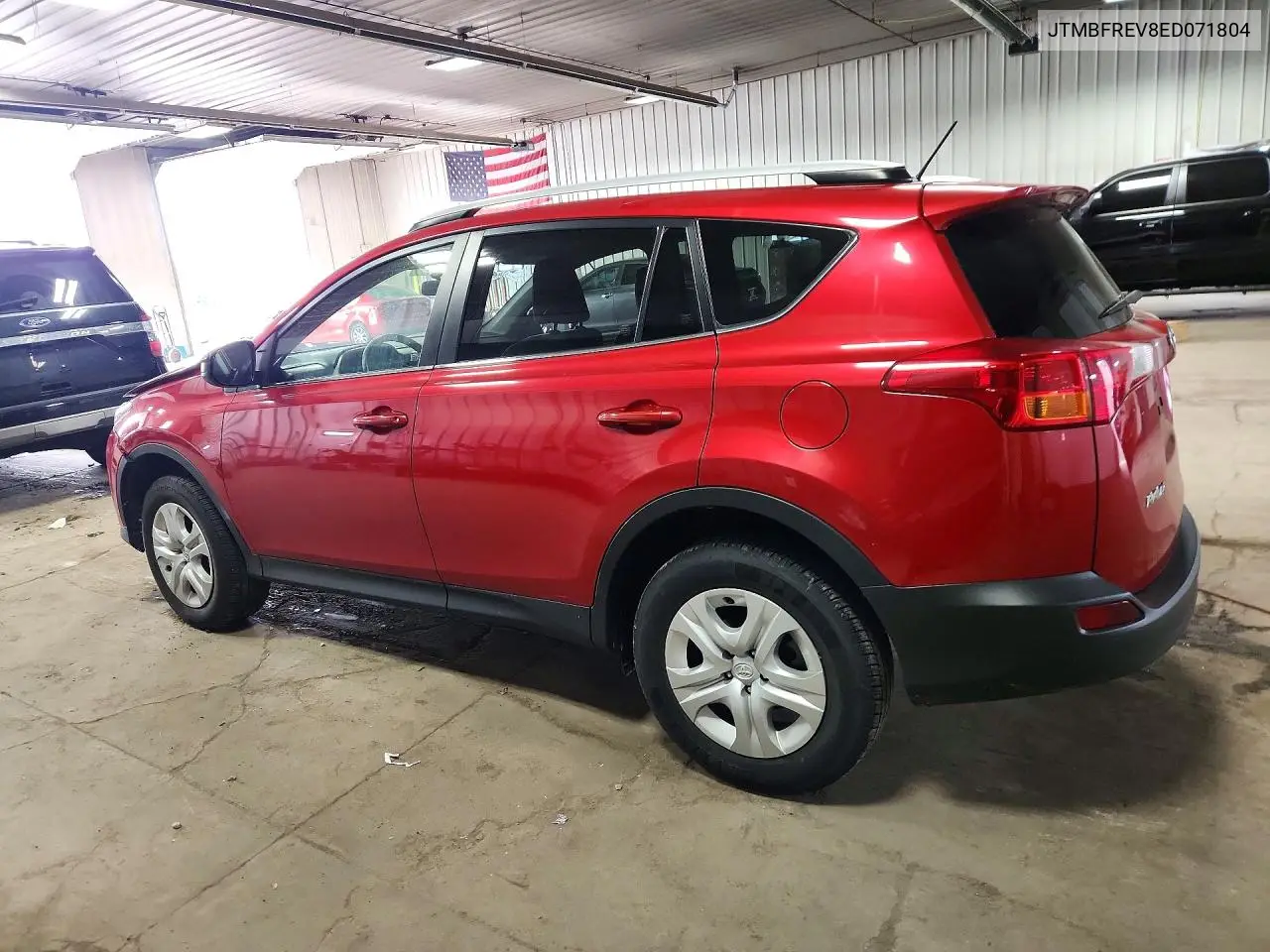 2014 TOYOTA RAV 4 VIN JTMBFREV8ED071804 — фото 2