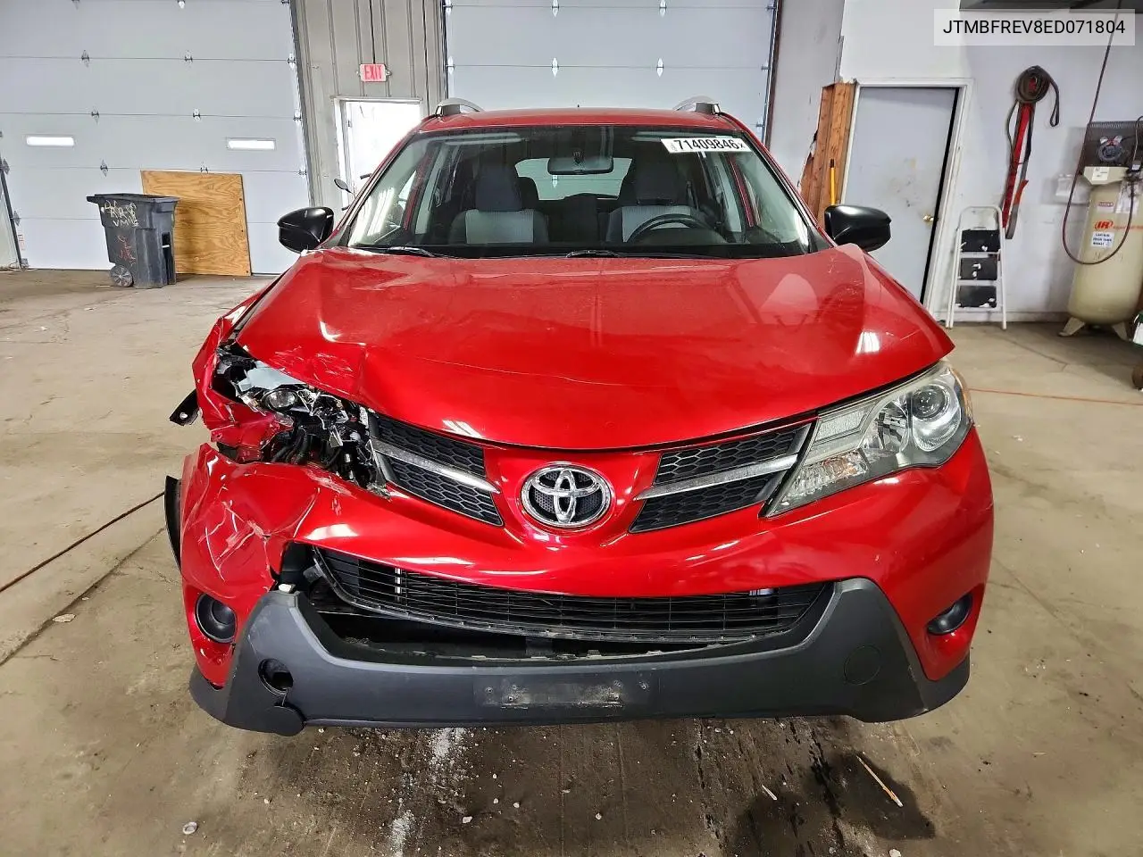 2014 TOYOTA RAV 4 VIN JTMBFREV8ED071804 — фото 5