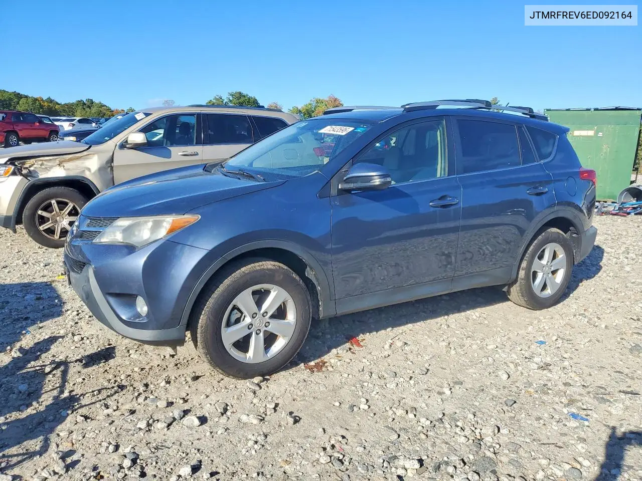 TOYOTA RAV 4 2014, VIN JTMRFREV6ED092164