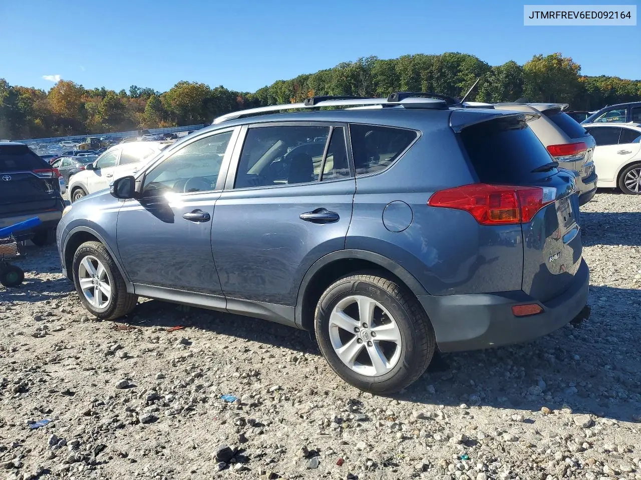 2014 TOYOTA RAV 4 VIN JTMRFREV6ED092164 — фото 2