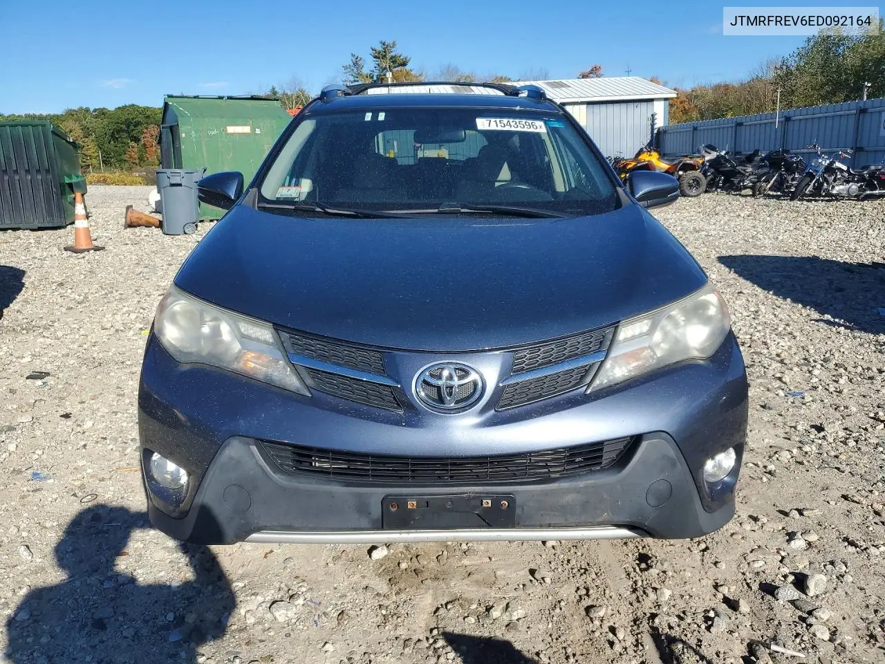 2014 TOYOTA RAV 4 VIN JTMRFREV6ED092164 — фото 5