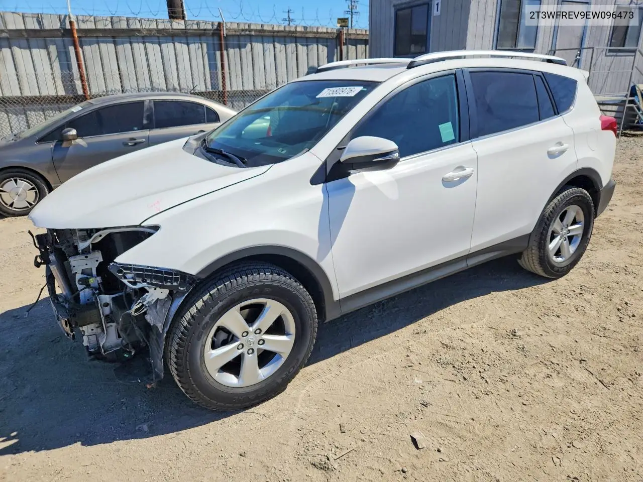 TOYOTA RAV 4 2014, VIN 2T3WFREV9EW096473