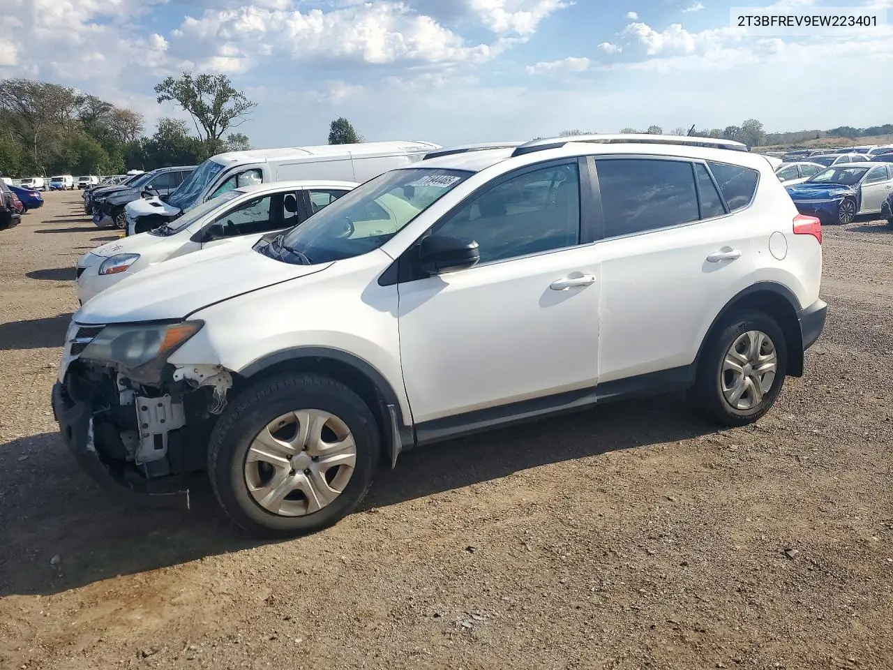 TOYOTA RAV 4 2014, VIN 2T3BFREV9EW223401