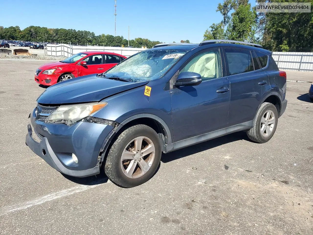 TOYOTA RAV 4 2014, VIN JTMWFREV6ED039404