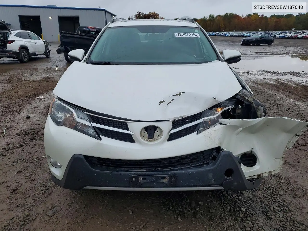2014 TOYOTA RAV 4 VIN 2T3DFREV3EW187648 — фото 5