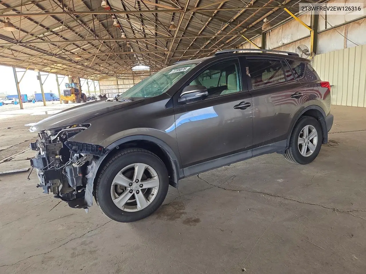 TOYOTA RAV 4 2014, VIN 2T3WFREV2EW126316