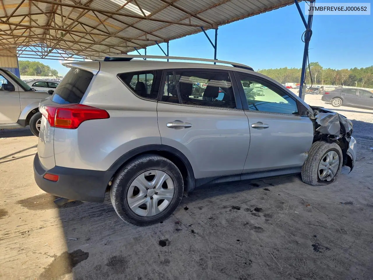 2014 TOYOTA RAV 4 VIN JTMBFREV6EJ000652 — фото 3