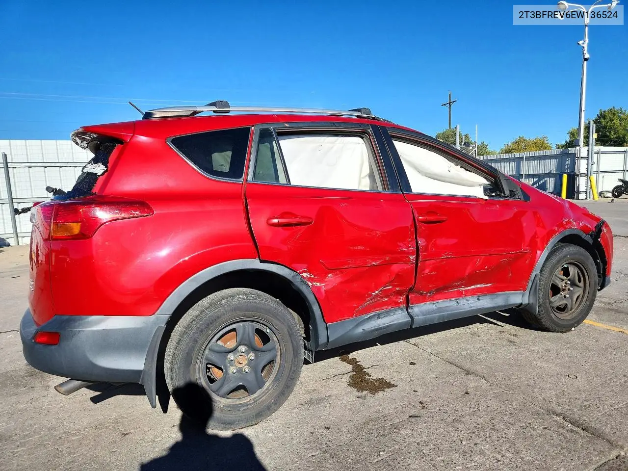 2014 TOYOTA RAV 4 VIN 2T3BFREV6EW136524 — фото 3