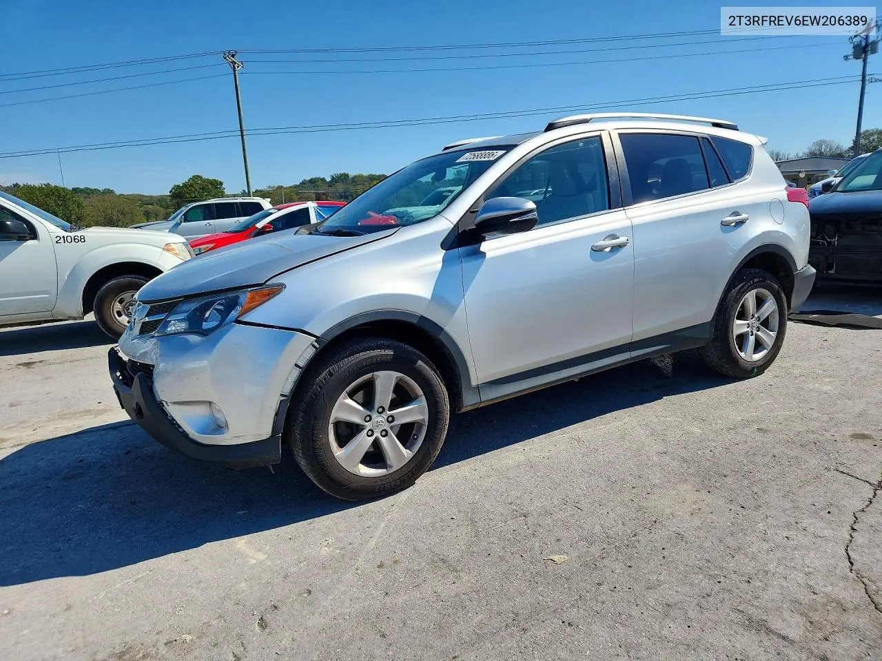 TOYOTA RAV 4 2014, VIN 2T3RFREV6EW206389