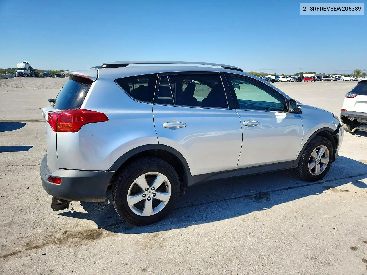 2014 TOYOTA RAV 4 VIN 2T3RFREV6EW206389 — фото 3