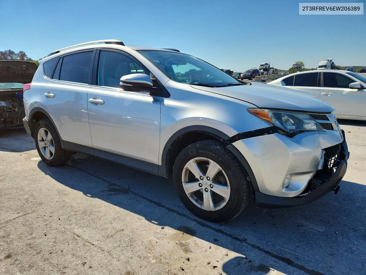 2014 TOYOTA RAV 4 VIN 2T3RFREV6EW206389 — фото 4