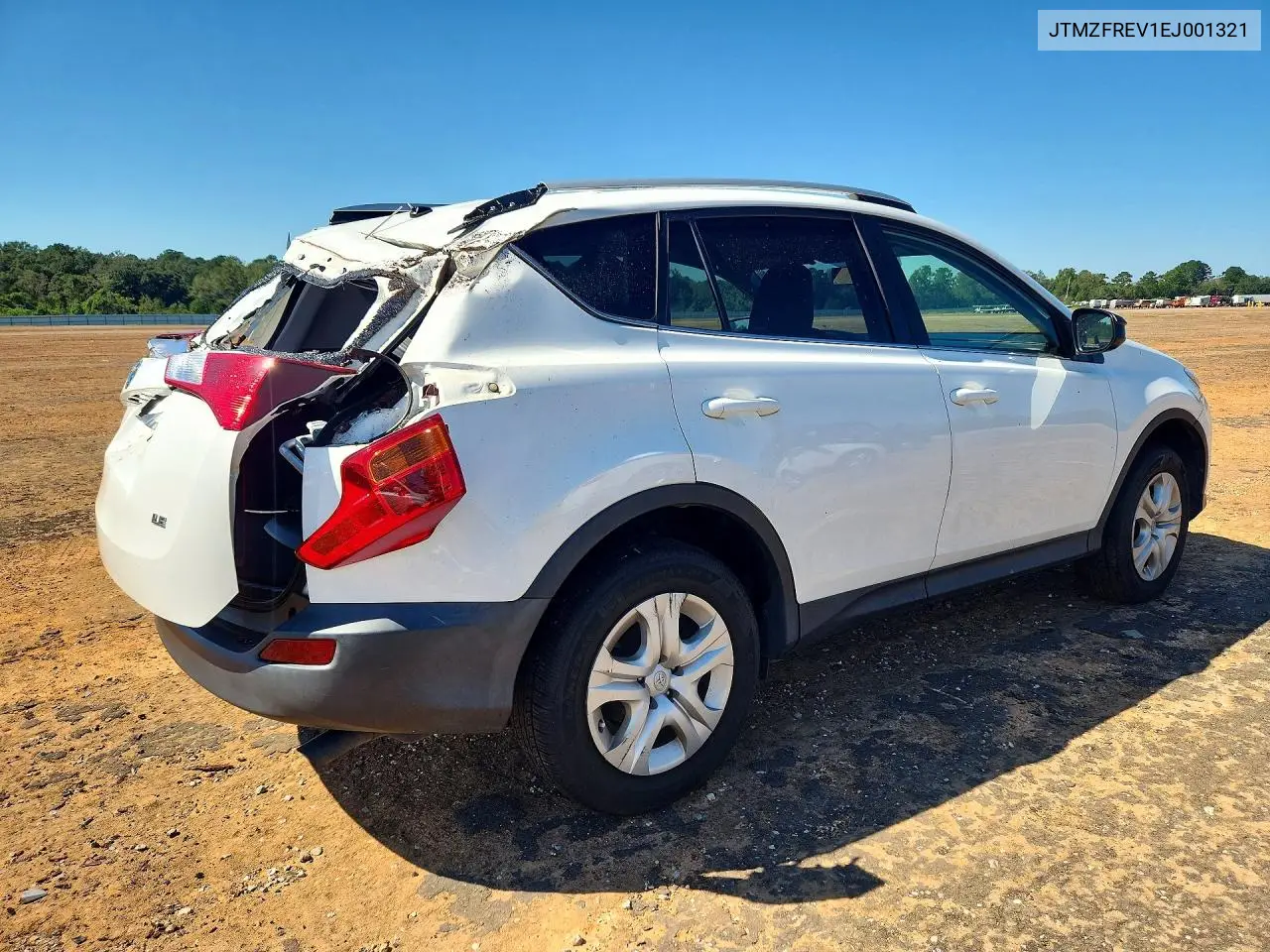 2014 TOYOTA RAV 4 VIN JTMZFREV1EJ001321 — фото 3