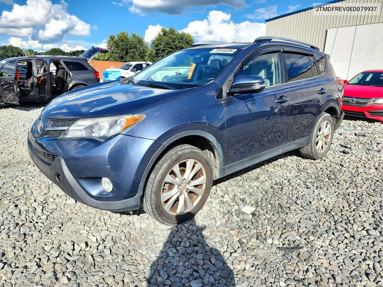 TOYOTA RAV 4 2014, VIN JTMDFREV0ED079937