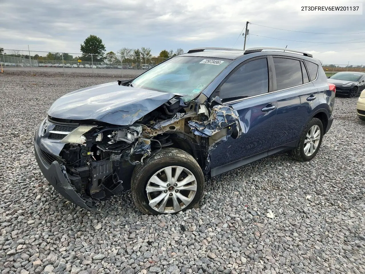 TOYOTA RAV 4 2014, VIN 2T3DFREV6EW201137