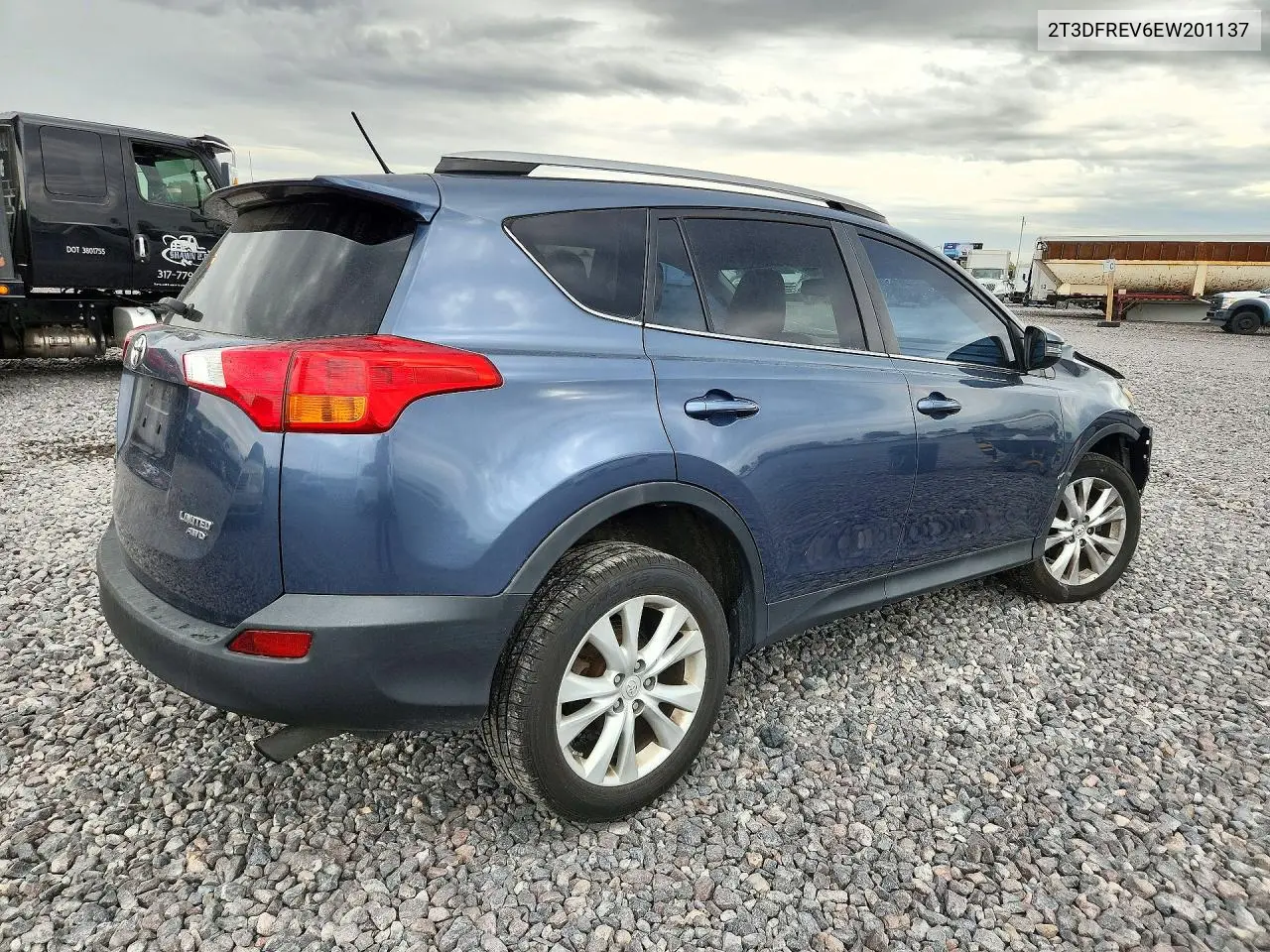 2014 TOYOTA RAV 4 VIN 2T3DFREV6EW201137 — фото 3