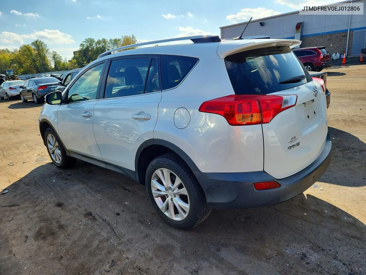 2014 TOYOTA RAV 4 VIN JTMDFREV0EJ012806 — фото 2