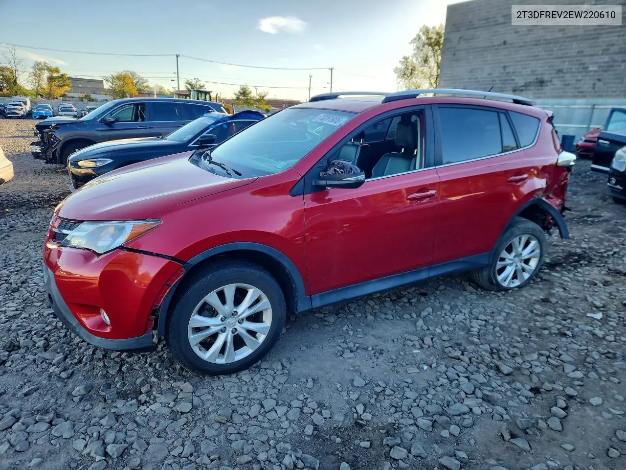 TOYOTA RAV 4 2014, VIN 2T3DFREV2EW220610