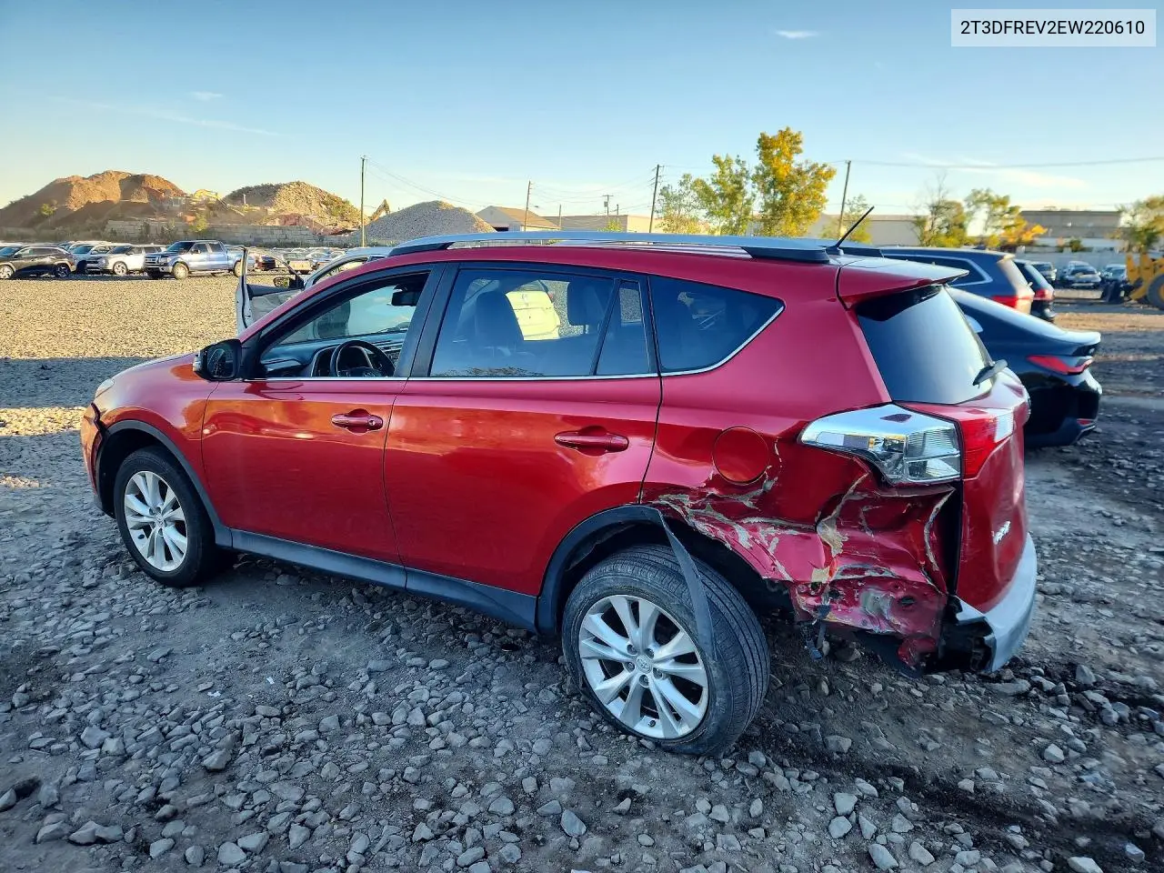 2014 TOYOTA RAV 4 VIN 2T3DFREV2EW220610 — фото 2