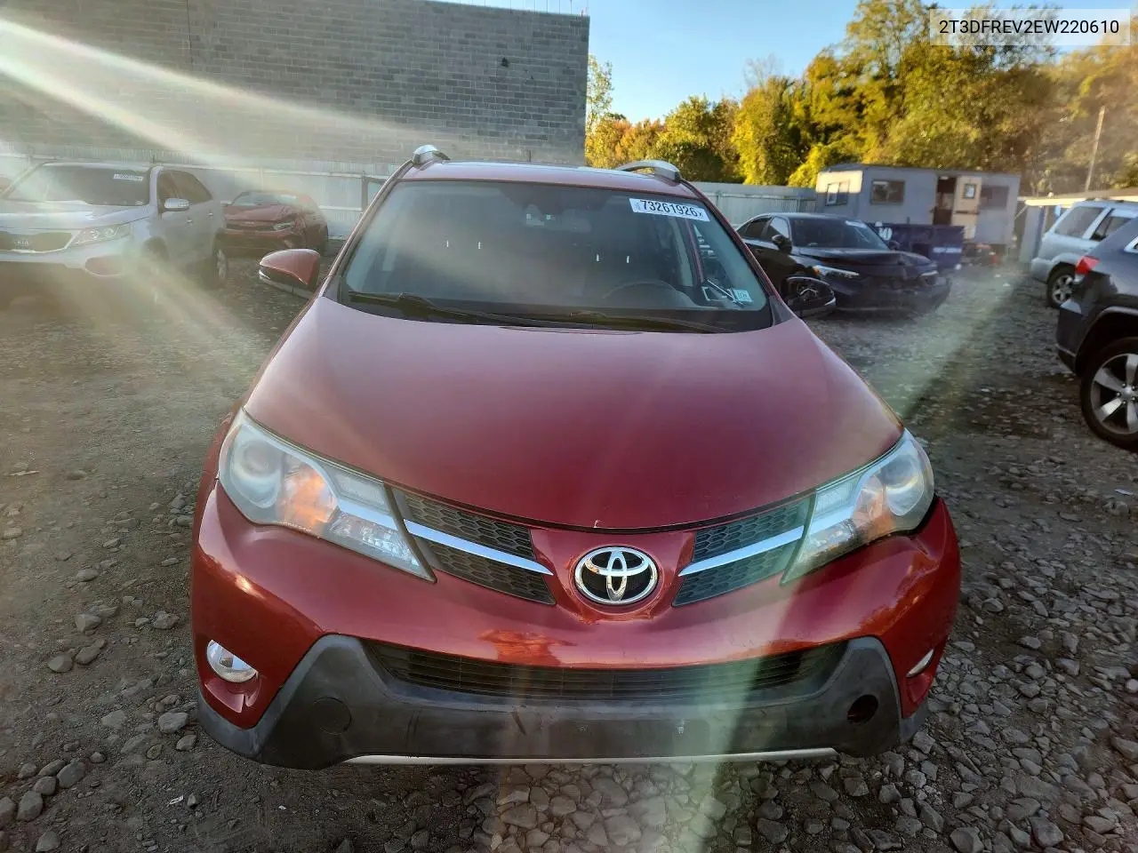 2014 TOYOTA RAV 4 VIN 2T3DFREV2EW220610 — фото 5