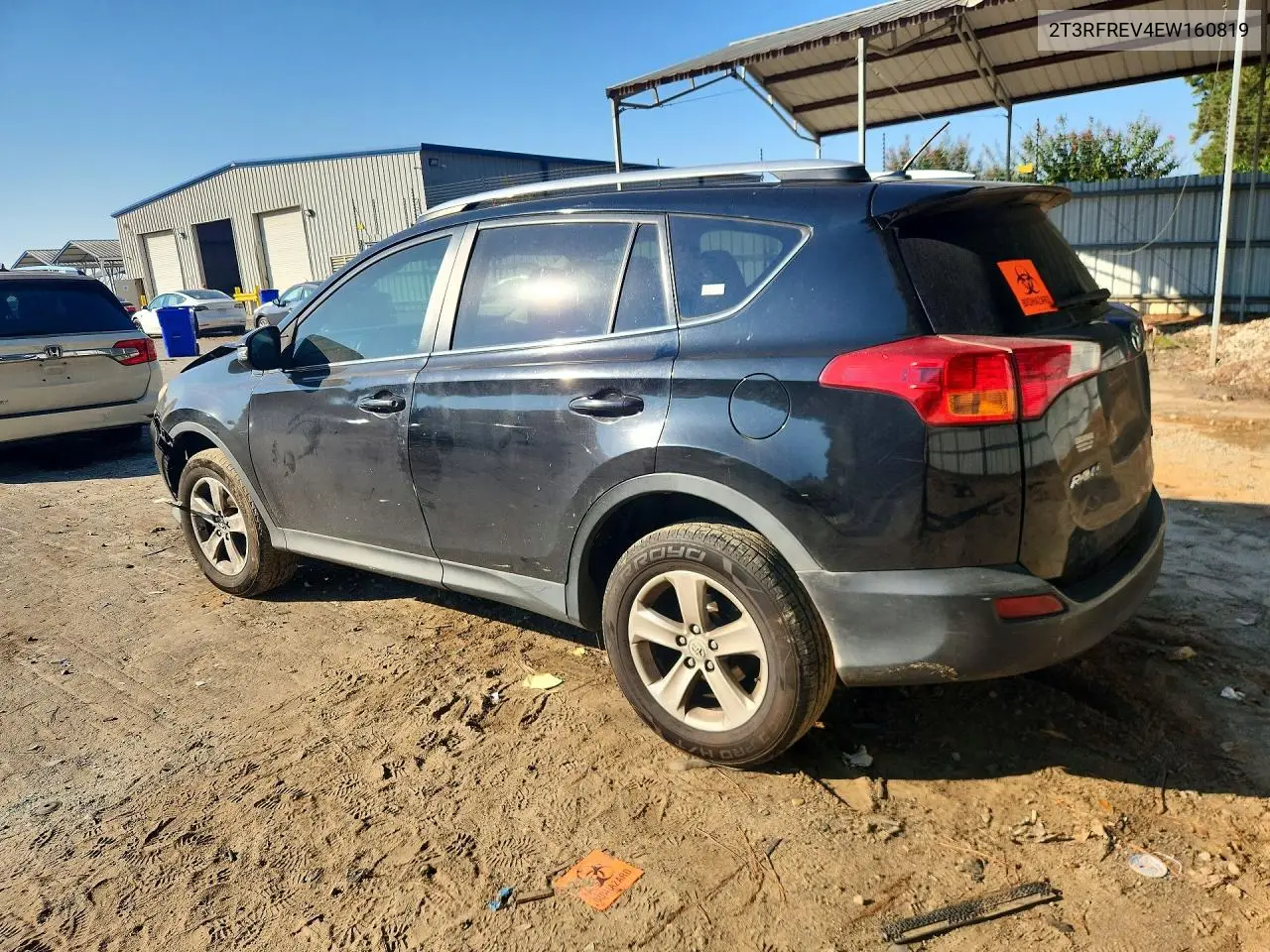 2014 TOYOTA RAV 4 VIN 2T3RFREV4EW160819 — фото 2