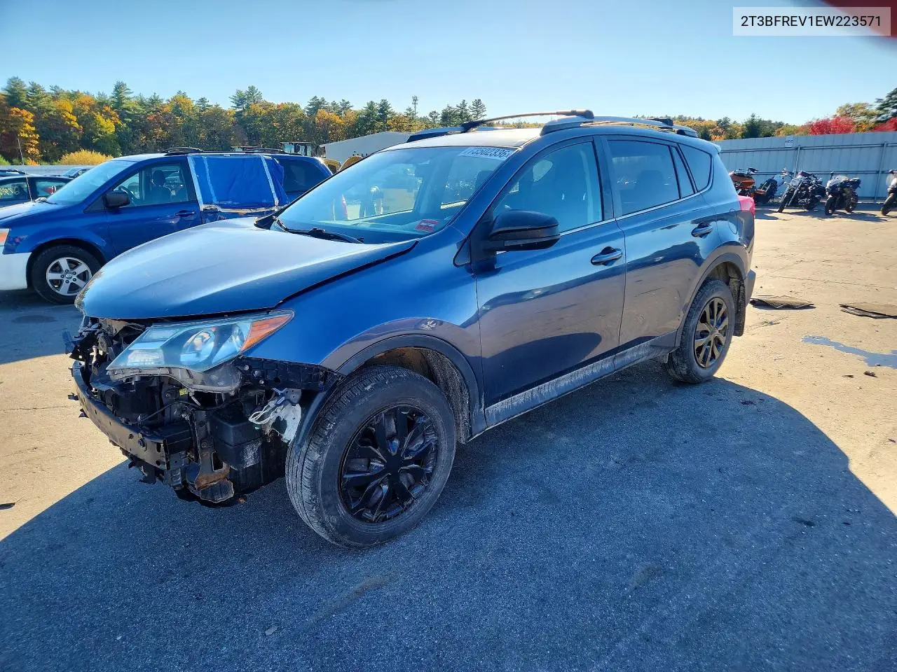 TOYOTA RAV 4 2014, VIN 2T3BFREV1EW223571