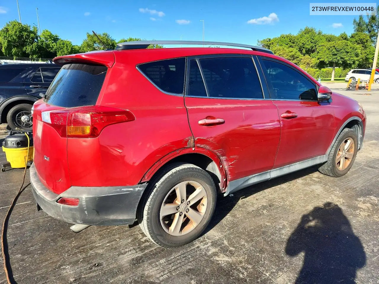 2014 TOYOTA RAV 4 VIN 2T3WFREVXEW100448 — фото 3