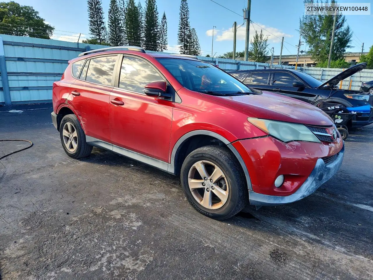 2014 TOYOTA RAV 4 VIN 2T3WFREVXEW100448 — фото 4