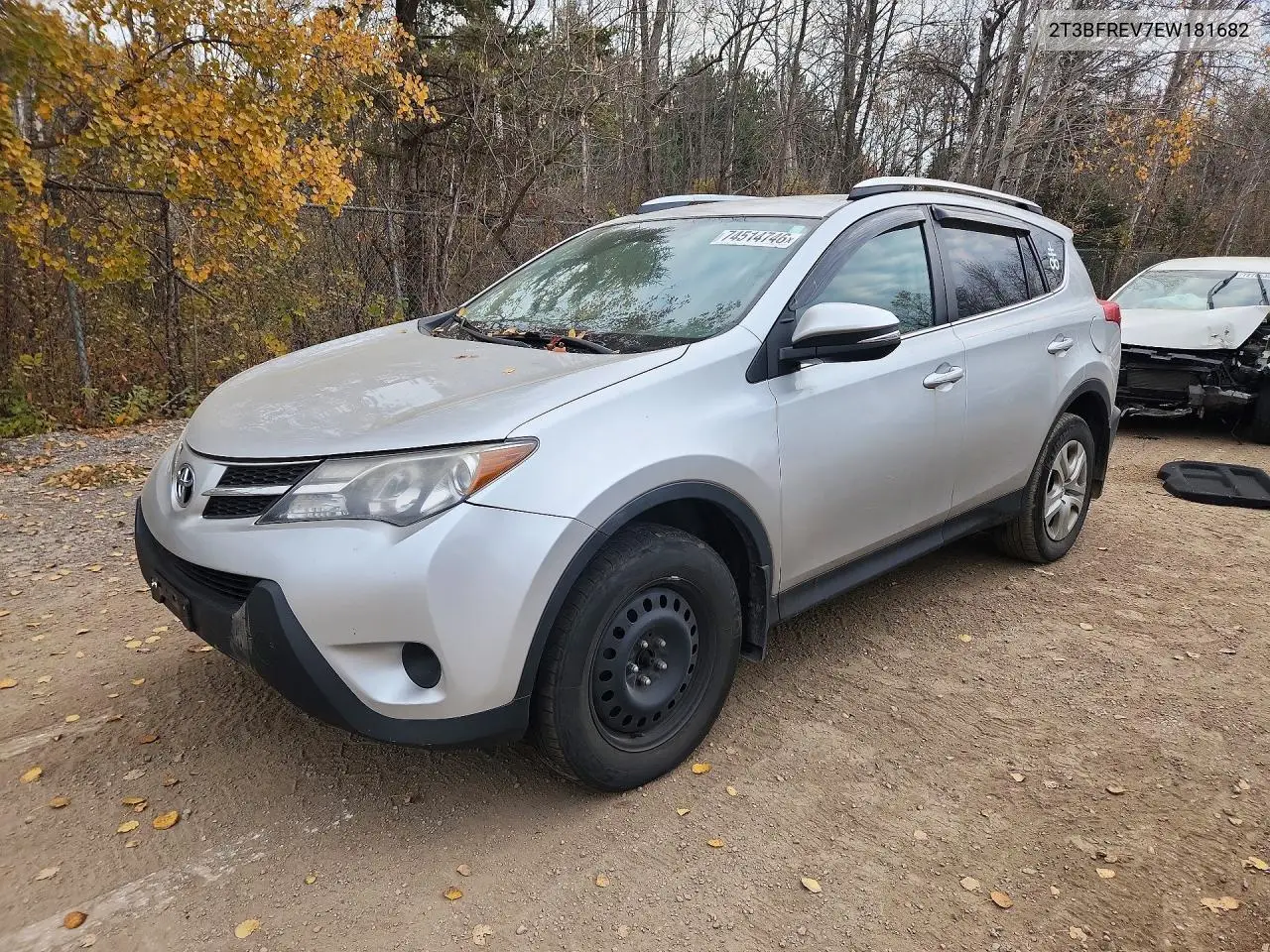 TOYOTA RAV 4 2014, VIN 2T3BFREV7EW181682