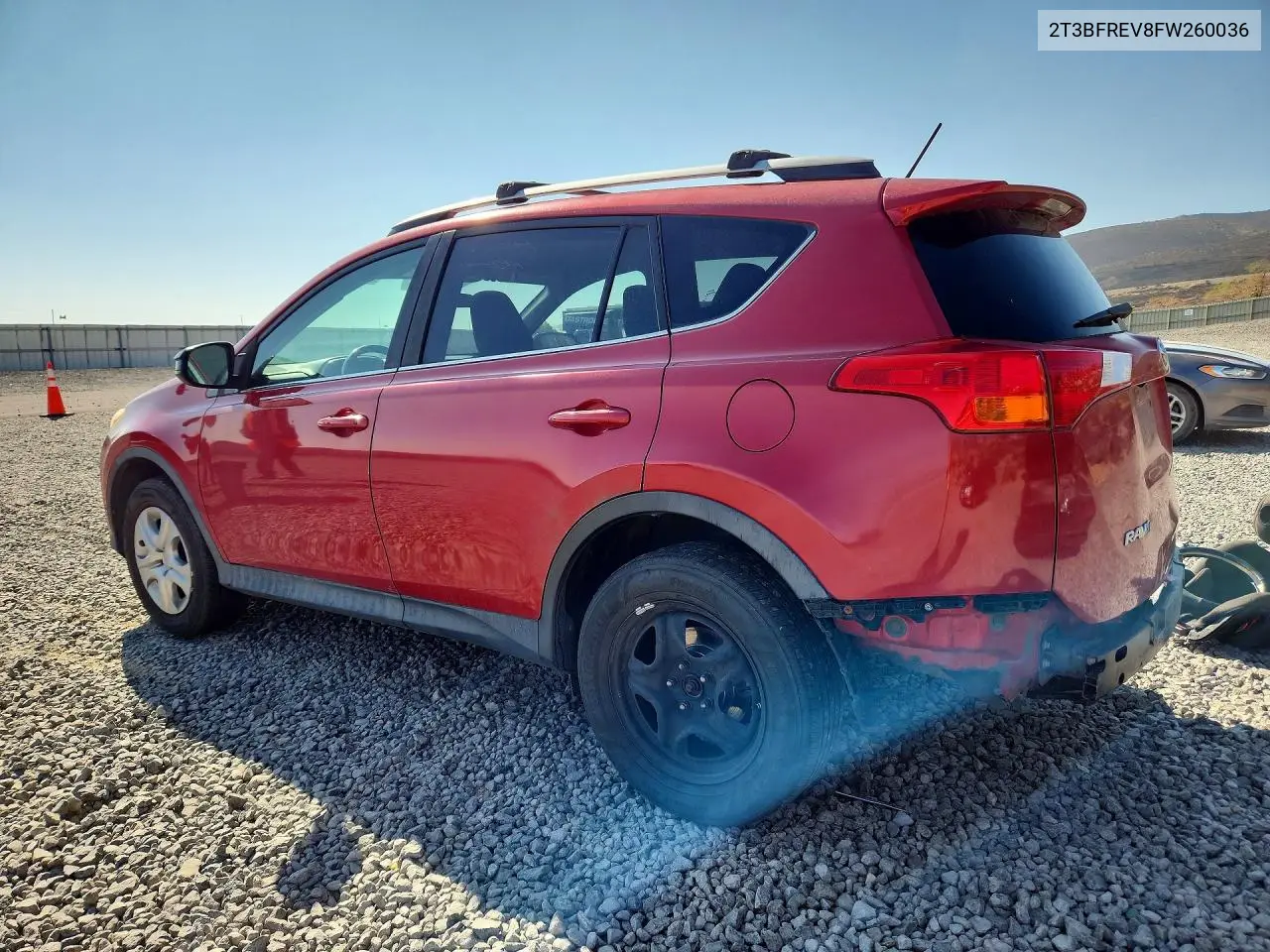 2015 TOYOTA RAV 4 VIN 2T3BFREV8FW260036 — фото 2
