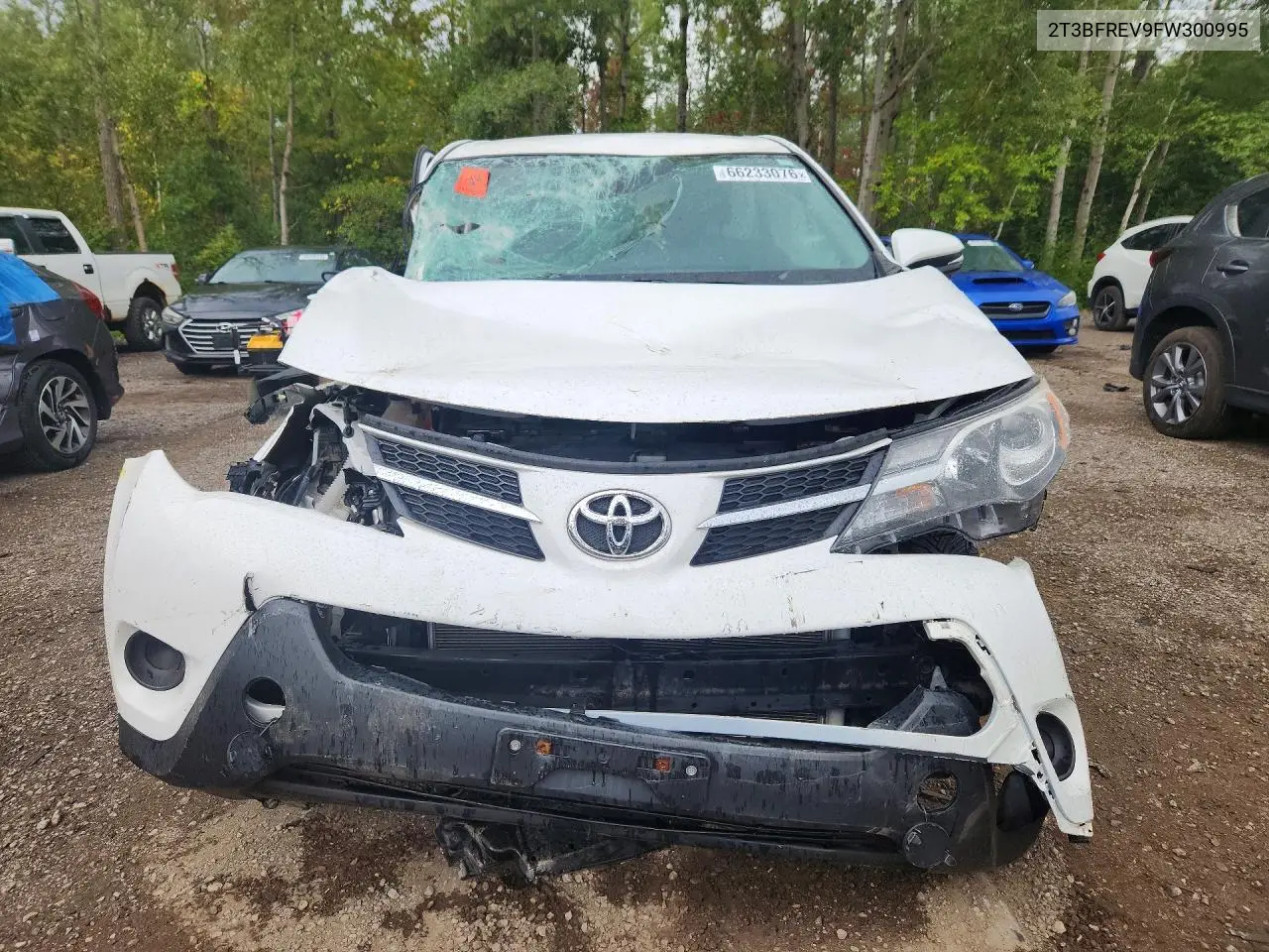 2015 TOYOTA RAV 4 VIN 2T3BFREV9FW300995 — фото 5