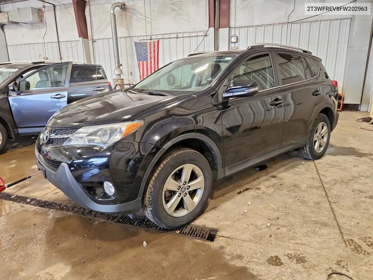 TOYOTA RAV 4 2015, VIN 2T3WFREV8FW202963