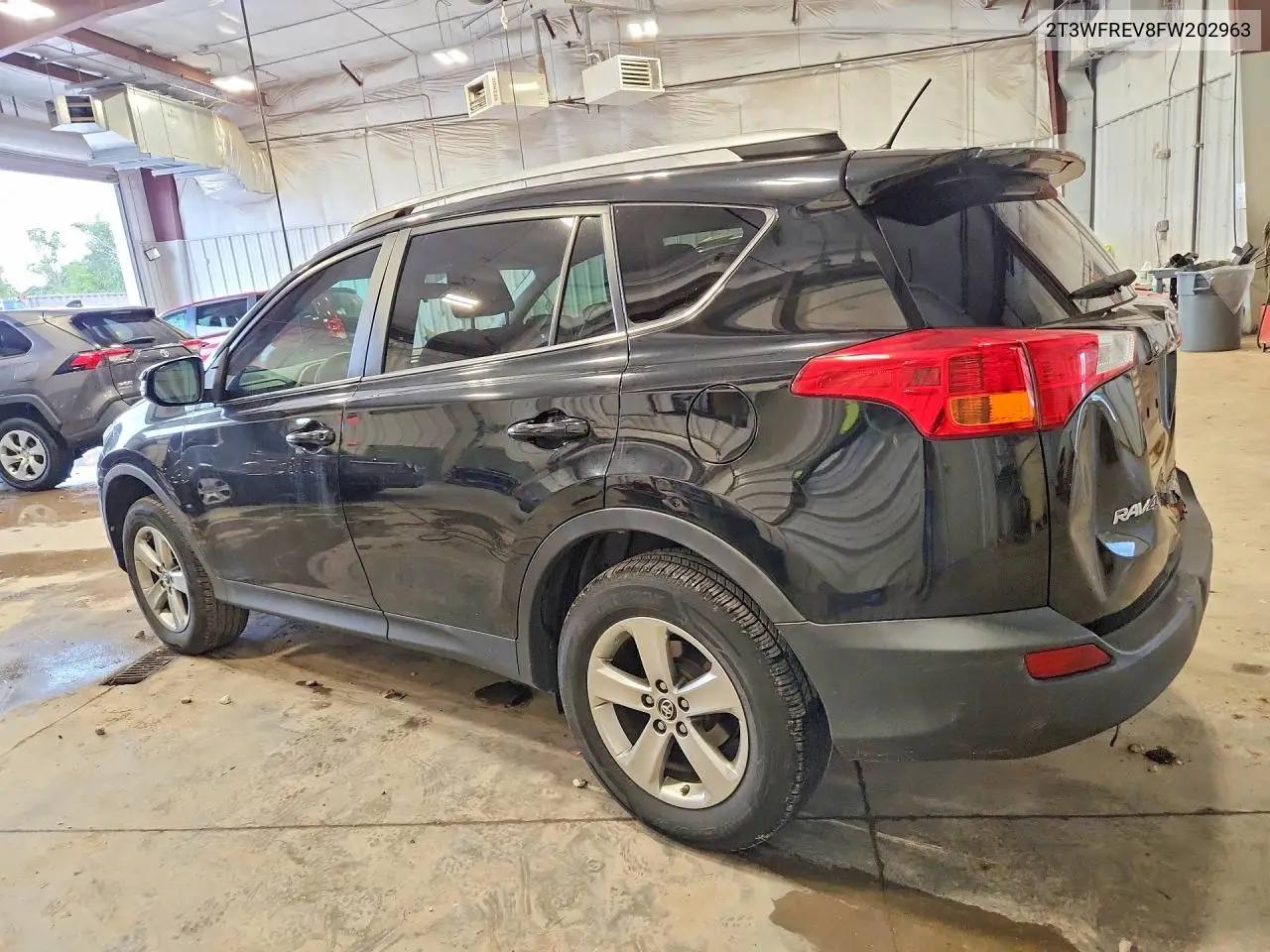 2015 TOYOTA RAV 4 VIN 2T3WFREV8FW202963 — фото 2