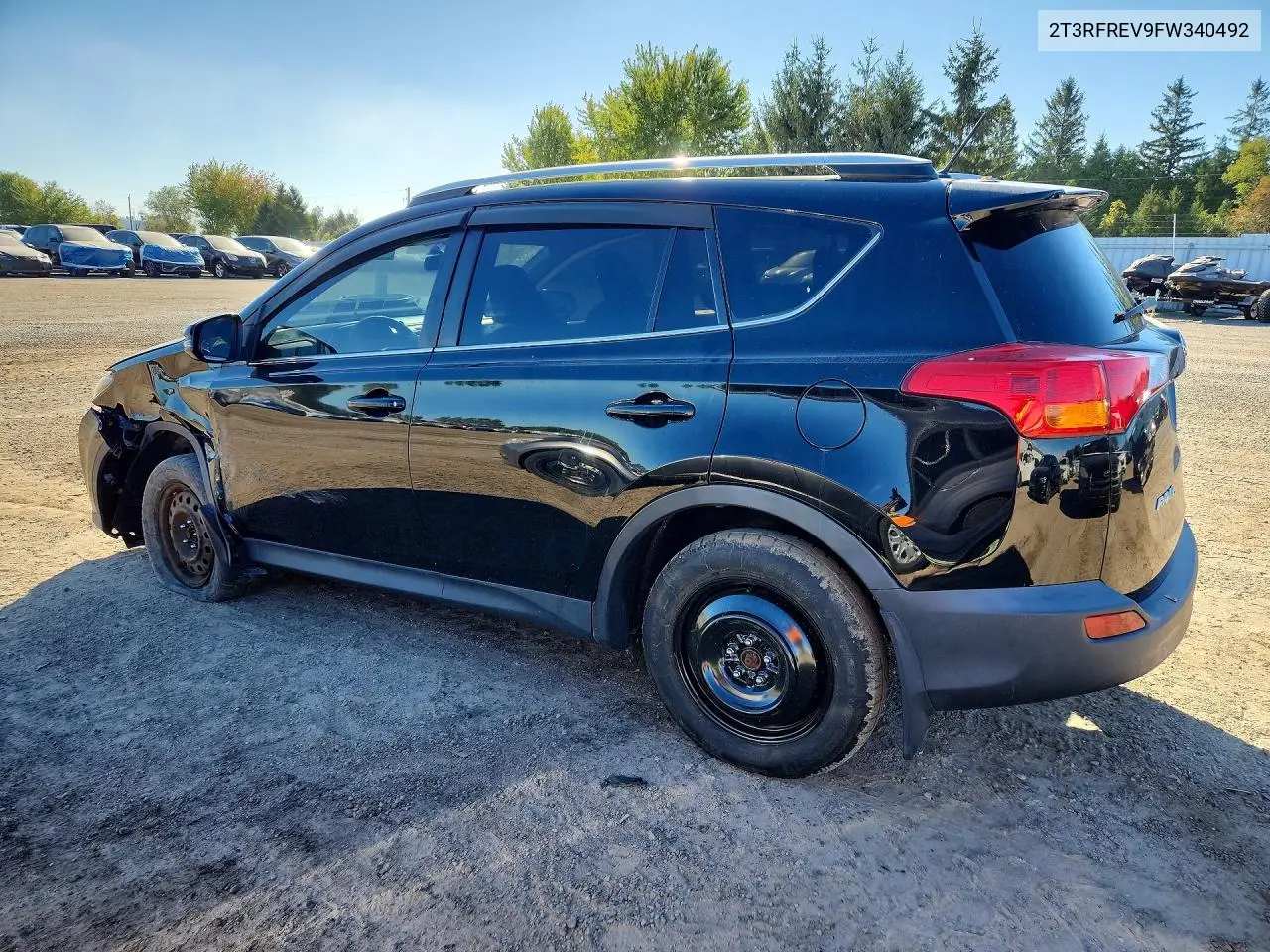 2015 TOYOTA RAV 4 VIN 2T3RFREV9FW340492 — фото 2