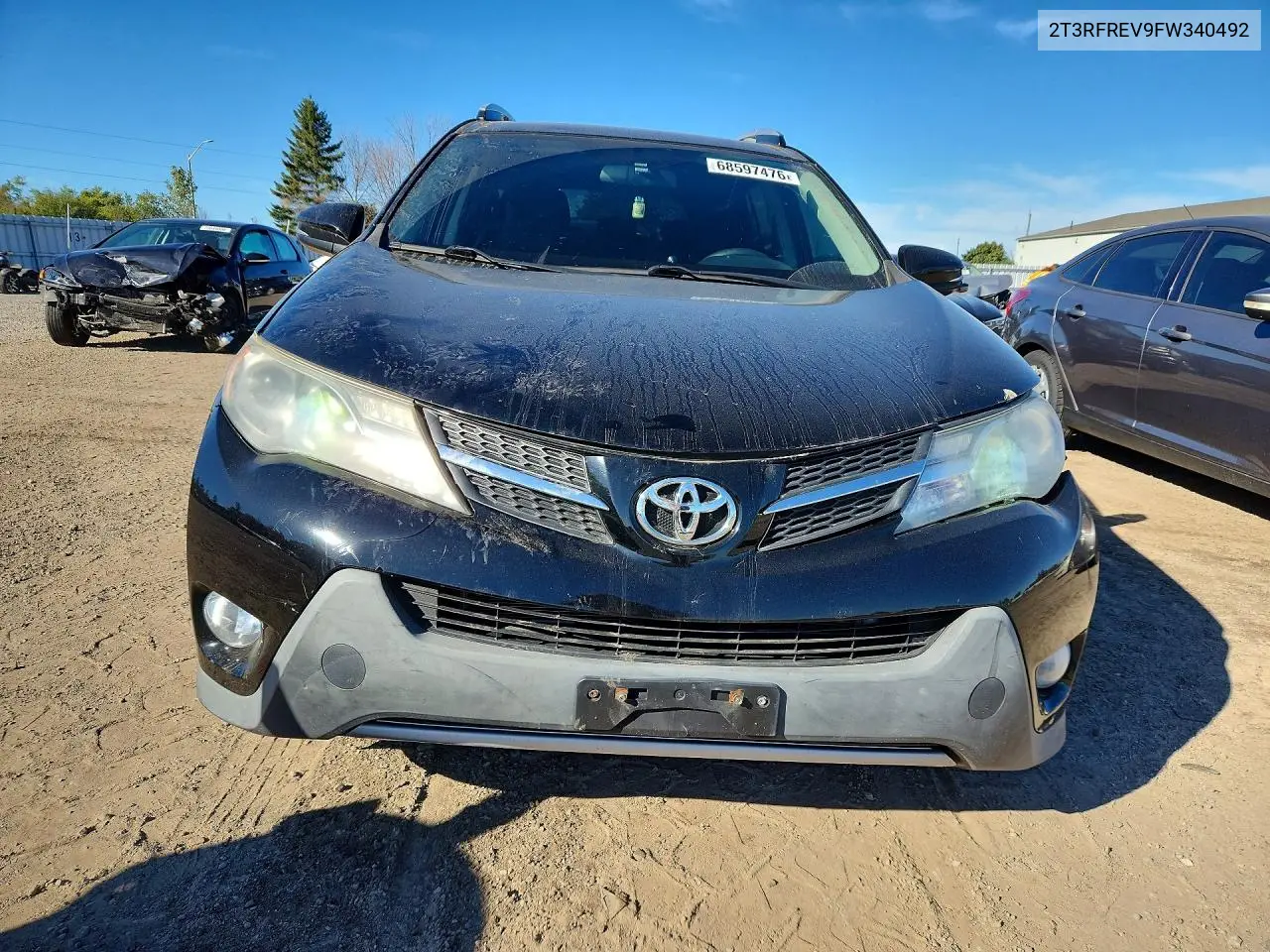 2015 TOYOTA RAV 4 VIN 2T3RFREV9FW340492 — фото 5
