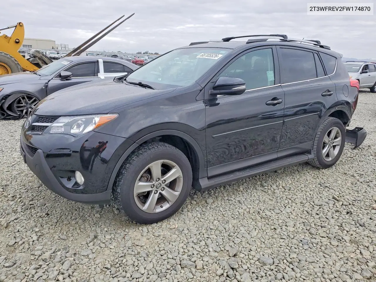 TOYOTA RAV 4 2015, VIN 2T3WFREV2FW174870