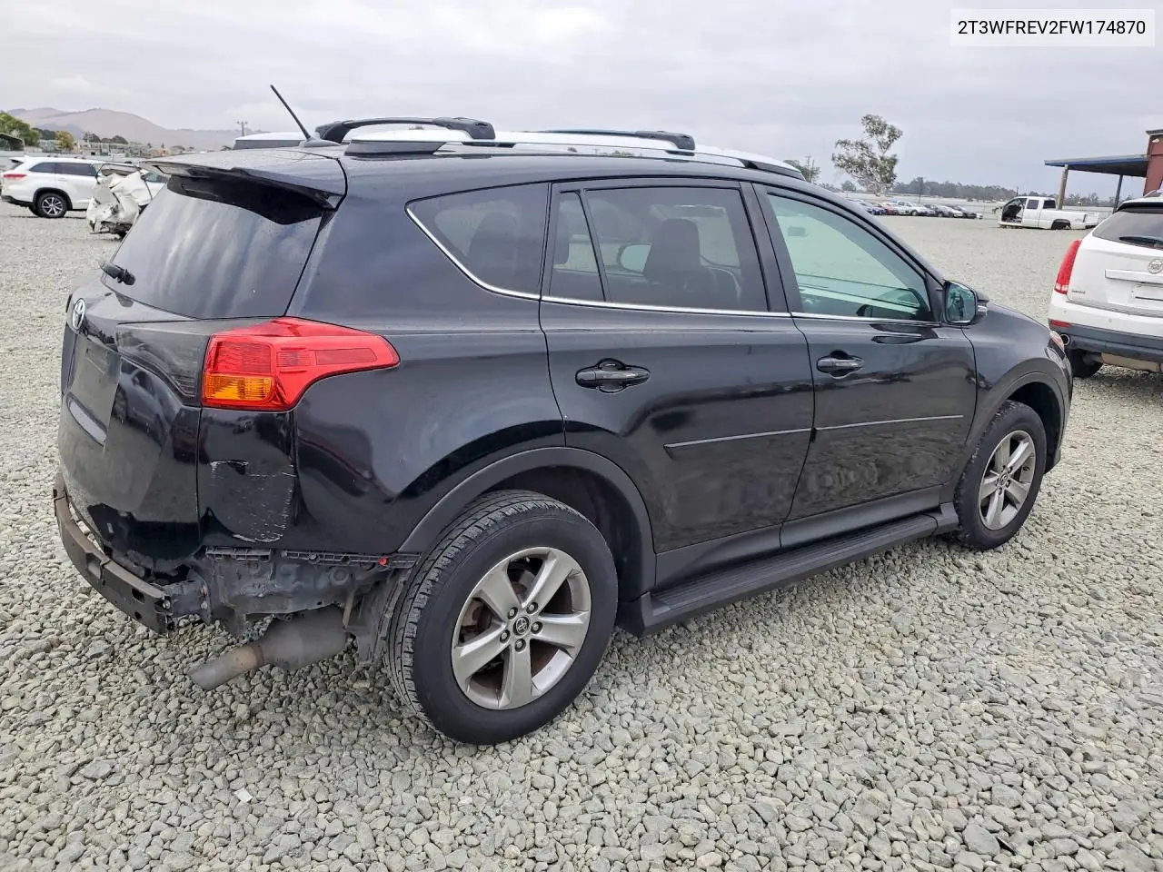 2015 TOYOTA RAV 4 VIN 2T3WFREV2FW174870 — фото 3
