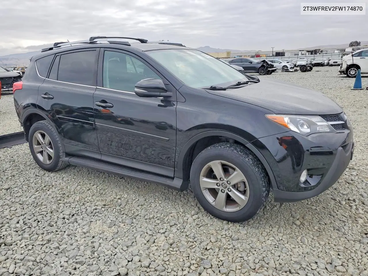2015 TOYOTA RAV 4 VIN 2T3WFREV2FW174870 — фото 4