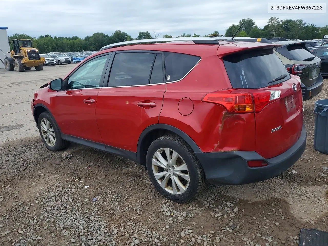 2015 TOYOTA RAV 4 VIN 2T3DFREV4FW367223 — фото 2