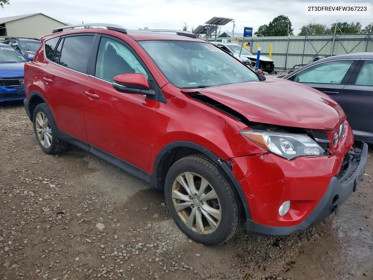 2015 TOYOTA RAV 4 VIN 2T3DFREV4FW367223 — фото 4