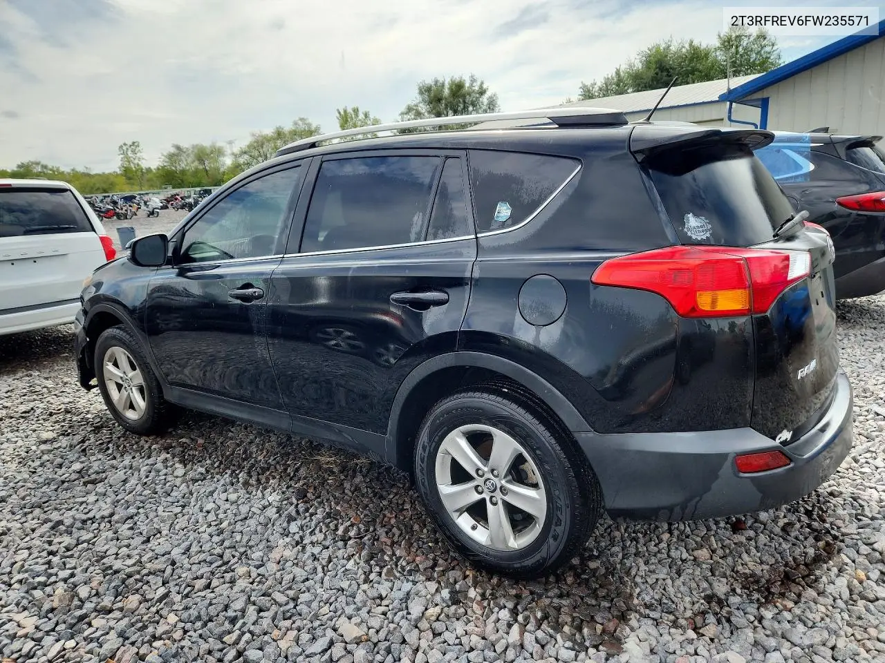 2015 TOYOTA RAV 4 VIN 2T3RFREV6FW235571 — фото 2