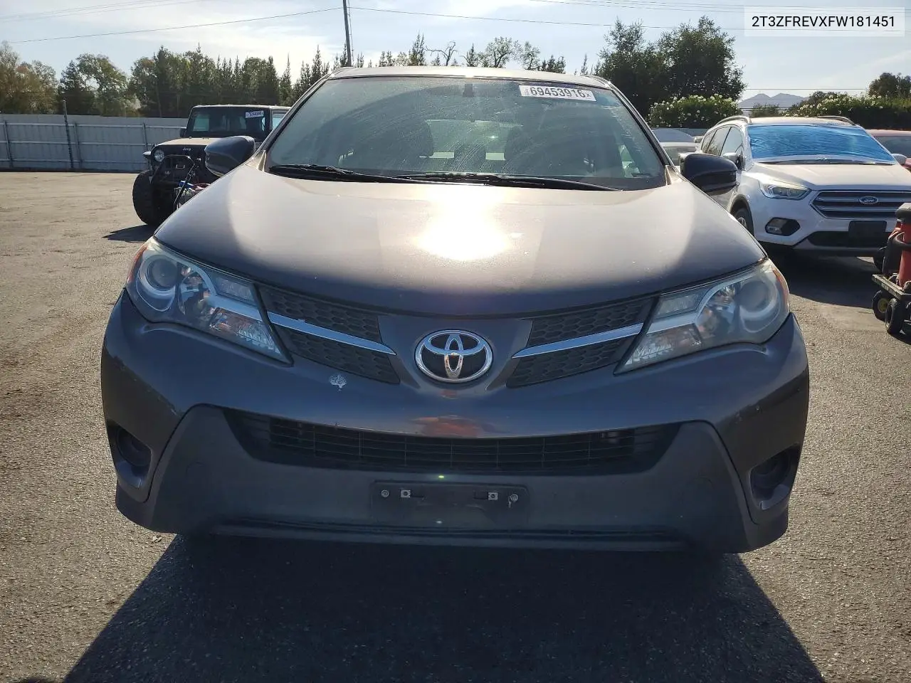 2015 TOYOTA RAV 4 VIN 2T3ZFREVXFW181451 — фото 5