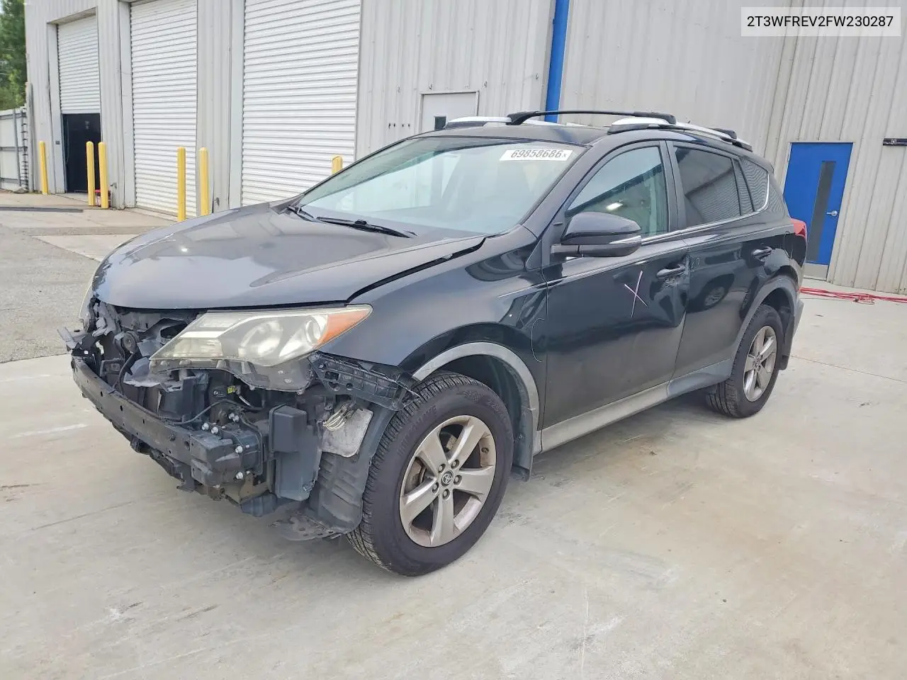 TOYOTA RAV 4 2015, VIN 2T3WFREV2FW230287