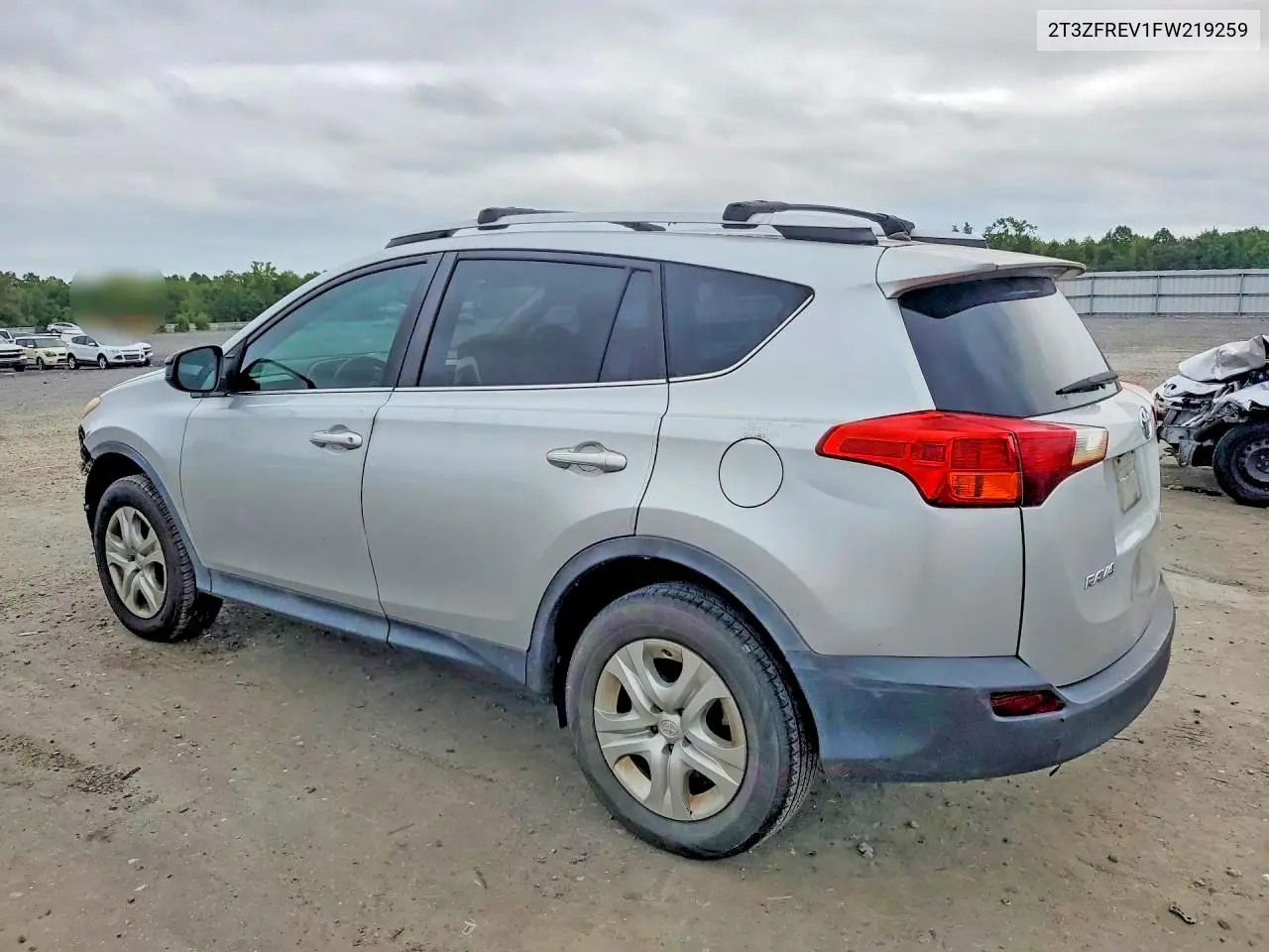 2015 TOYOTA RAV 4 VIN 2T3ZFREV1FW219259 — фото 2