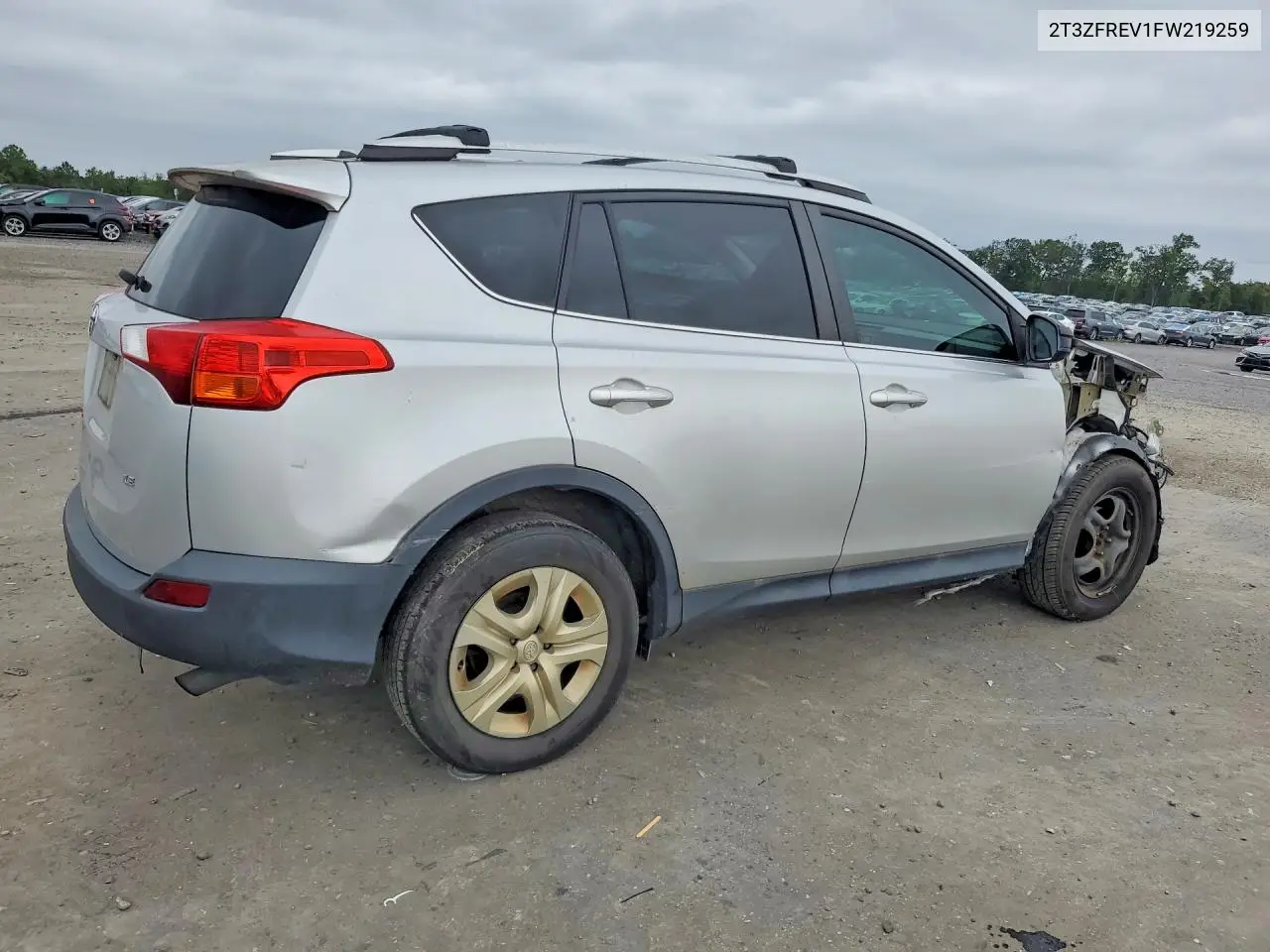 2015 TOYOTA RAV 4 VIN 2T3ZFREV1FW219259 — фото 3