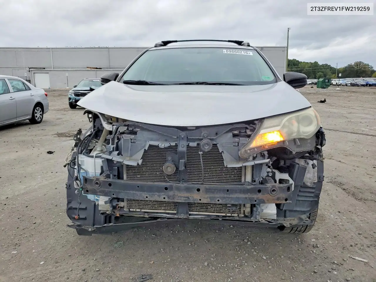 2015 TOYOTA RAV 4 VIN 2T3ZFREV1FW219259 — фото 5